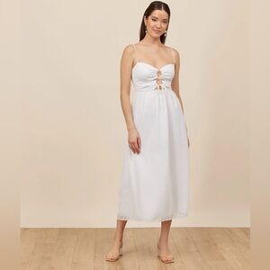 Park & Fifth White Wylie Dress